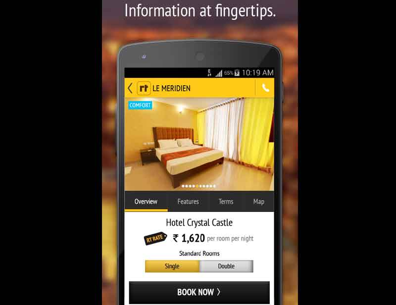 RoomsTonite uber cabs