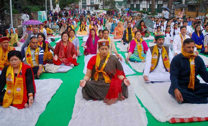 Smriti irani yoga syllabus