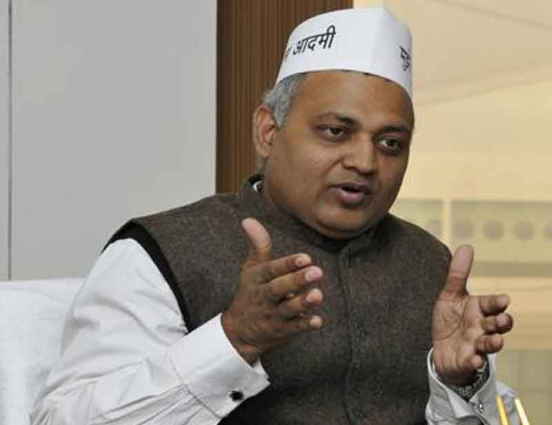 somnath bharti wife case