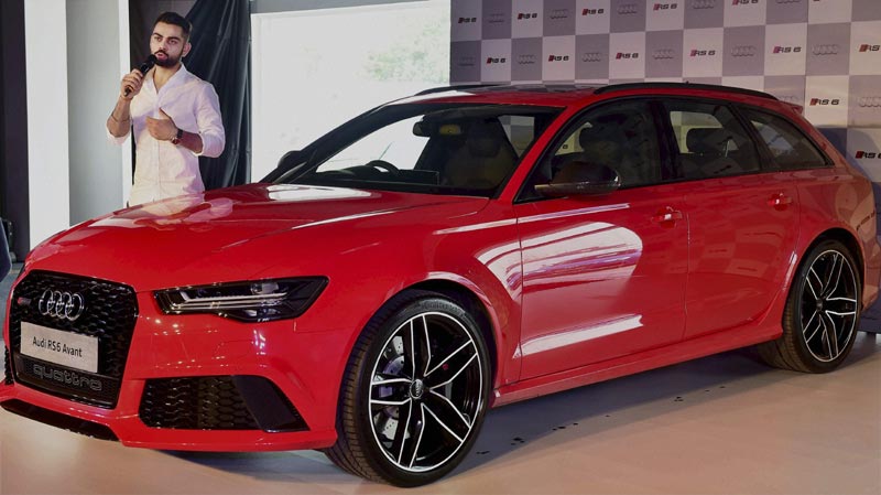 Audi RS6 Avant: Audi plans to launch a total of 10 products in India this year as it looks to fend off stiff competition from rival Mercedes-Benz. (PTI) </br><br><strong>Read more:</strong> <a href="https://www.financialexpress.com/article/industry/automobiles/audi-launches-sports-car-rs6-avant-priced-at-rs-1-35-cr/80224/"><strong>Virat Kohli launches Audi RS6 Avant priced at Rs 1.35 cr</strong></a>