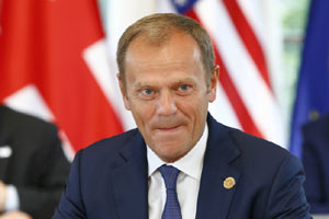 European Council President Donald Tusk European Council President Donald Tusk