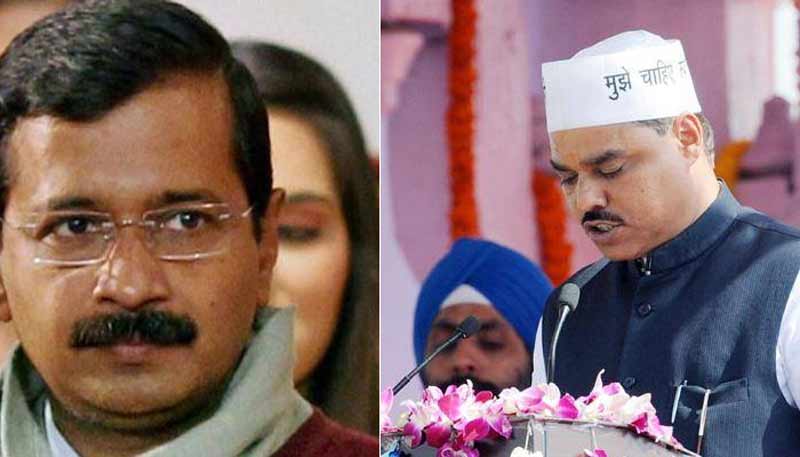 arvind kejriwal, jitendra singh tomar