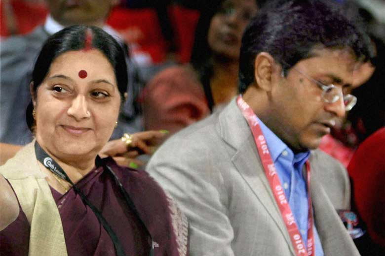 Sushma Swaraj Lalit Modi