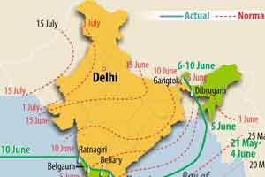 monsoon in india