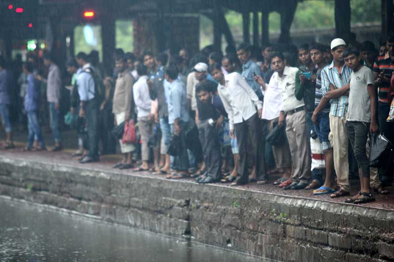 Heavy rains in Mumbai