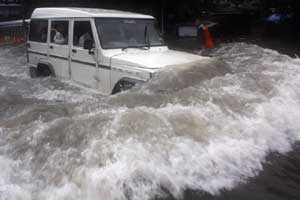 Heavy rains in Mumbai