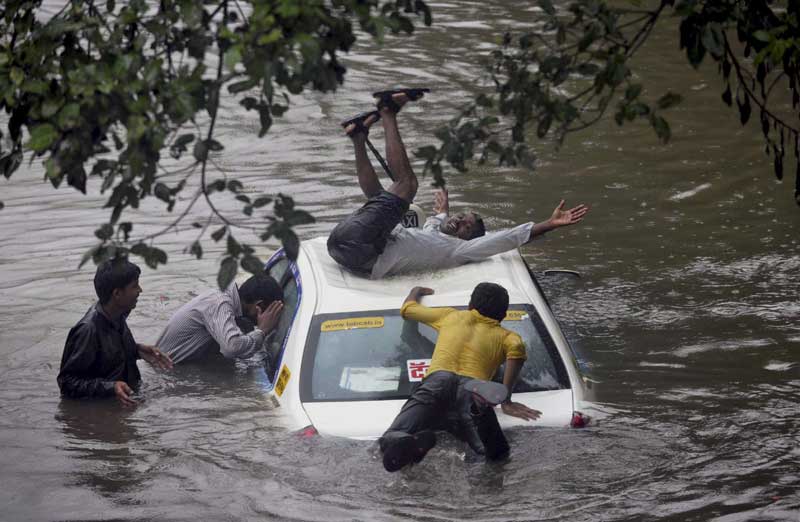 Heavy rains in Mumbai