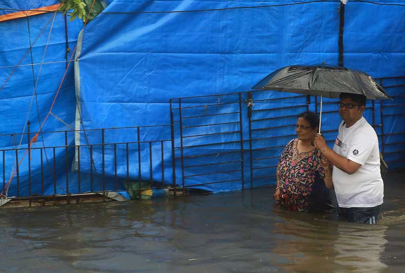 Heavy rains in Mumbai