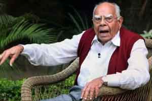 Ram Jethmalani on narendra modi