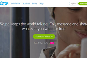 Skype for web