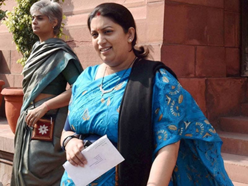 Smriti Irani educational qualifications row