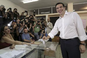 Divided and desperate Greeks vote in referendum that may decide euro future