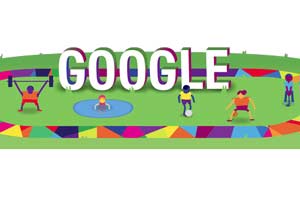 google doodle, Special Olympics World Games