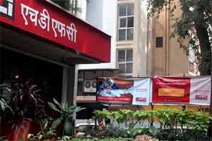 HDFC shares
