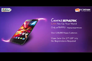 micromax canvas spark open sale
