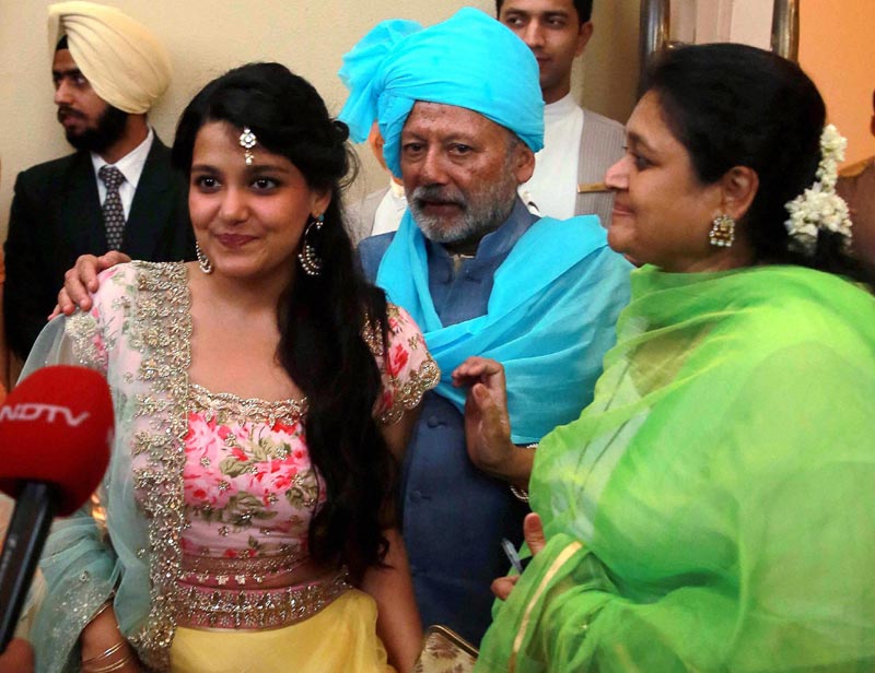 Actor Pankaj Kapoor and Supriya Pathak