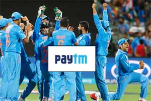 Paytm cricket sponsorship