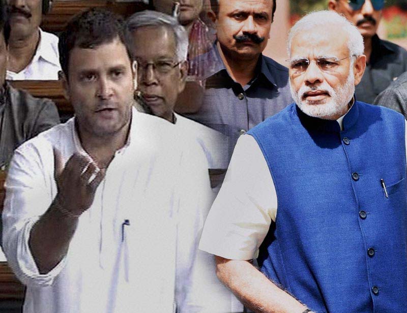 Rahul Gandhi Narendra Modi