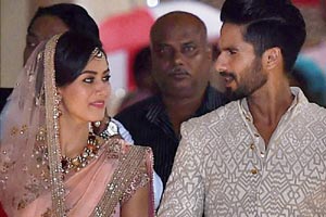 Shahid Kapoor and Mira Rajput wedding