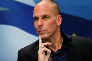 Greek FM Yanis Varoufakis