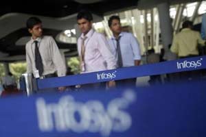Infosys Q1 results shares