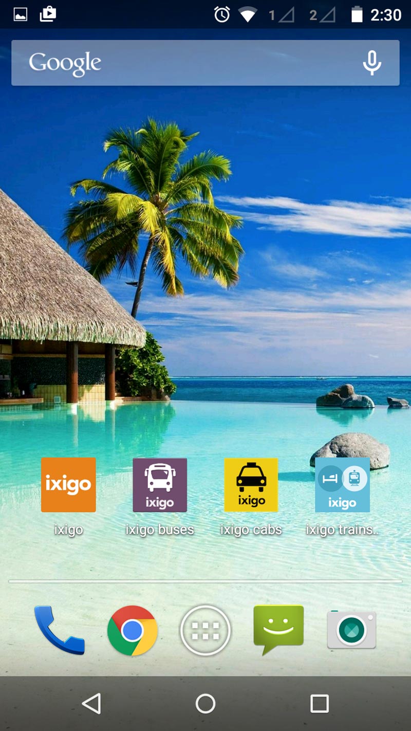 ixigo trains & hotels app