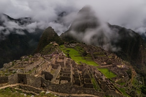 Machu Picchu receives nearly 1 million visitors a year
