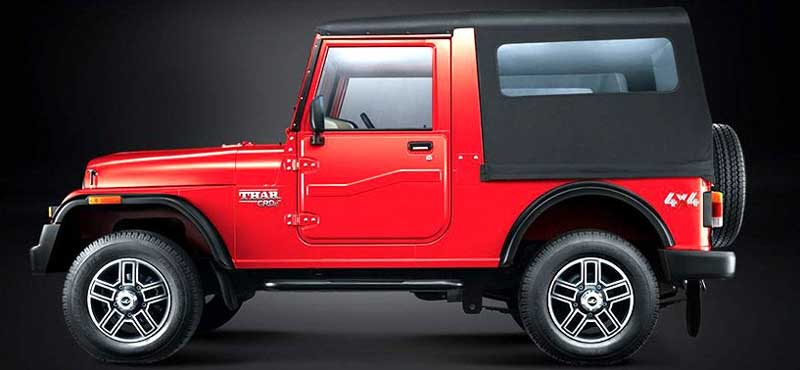 Mahindra & Mahindra Thar facelift