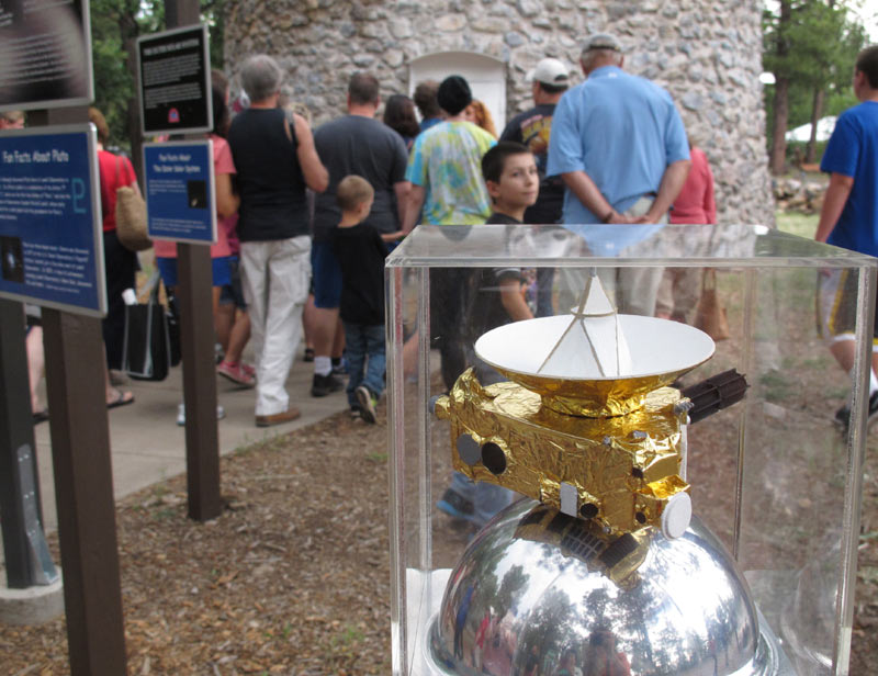 Pluto in historic flyby
