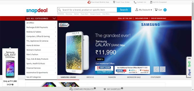 Tata invests into SnapDeal