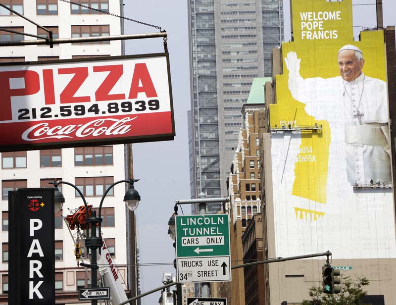 Pope Francis, Pope Francis us visit