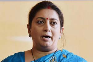 Smriti Irani on Congress