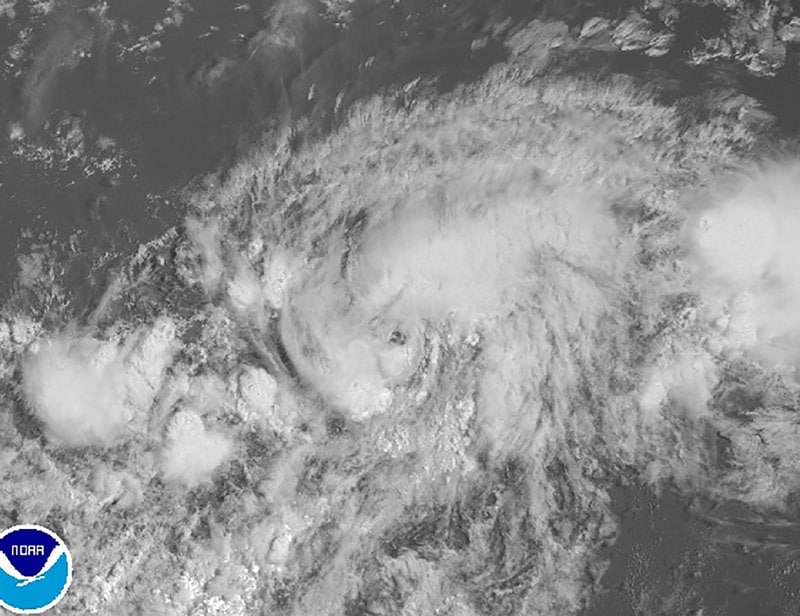 Storm Danny, Storm Danny caribbean