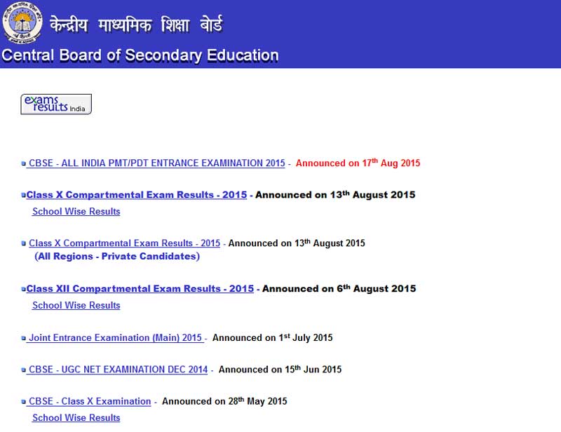 AIPMT results 2015 declared