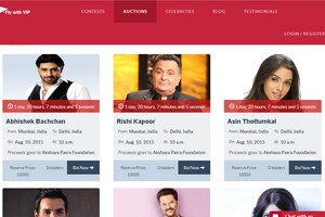 Now you can get a chance to fly with your favourite celebrity