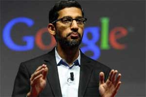 GOOGLE sUNDAR PICHAI