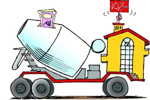 In distress, developers sell flats in bulk at large discounts In distress, developers sell flats in bulk at large discounts