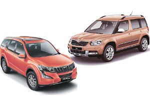 mahindra suv vs skoda yeti