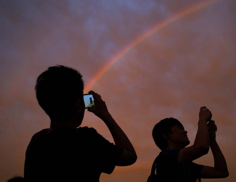 Beijing rainbow