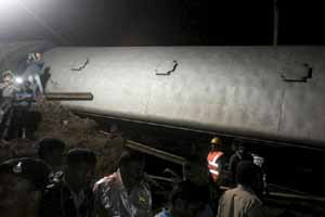TRAIN ACCIDENT IN MP