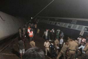 MP train accident