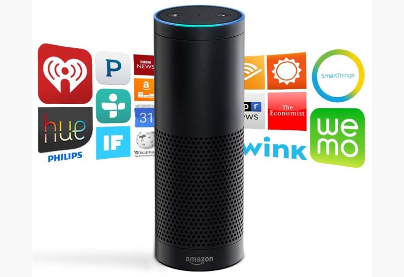 Amazon Echo speakers