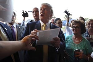 Donald trump on barack obama