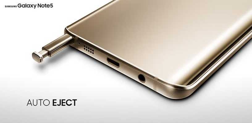 Samsung Galaxy Note 5 S pen