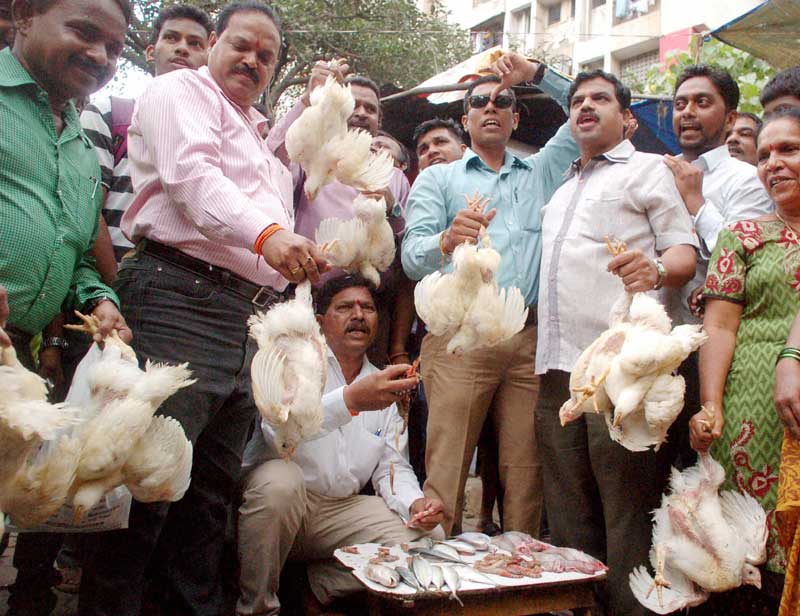 Meat ban, Meat ban shiv sena