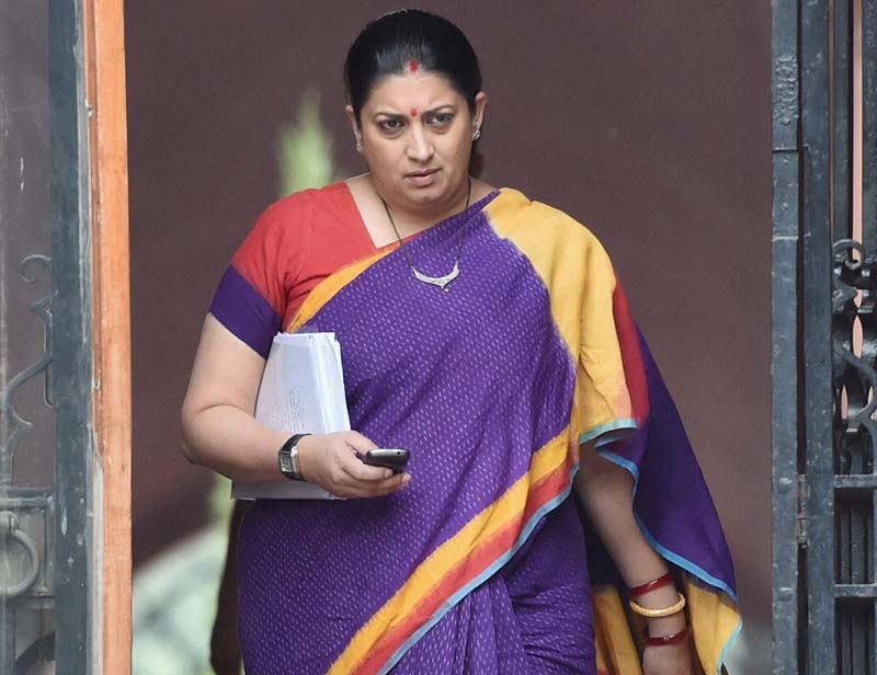 smriti irani, smriti irani on rahul gandhi, rahul gandhi