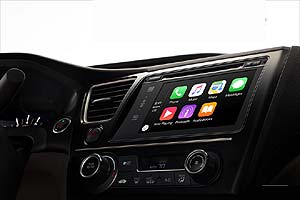Apple, Google bring smartphone functions to car dashboards