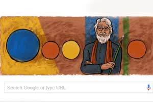 Google Doodle celebrates MF Husain’s 100th birth anniversary