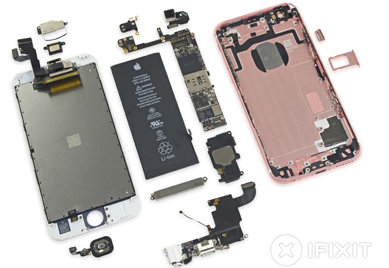 Apple iPhone 6S, iphone 6S Plus teardown