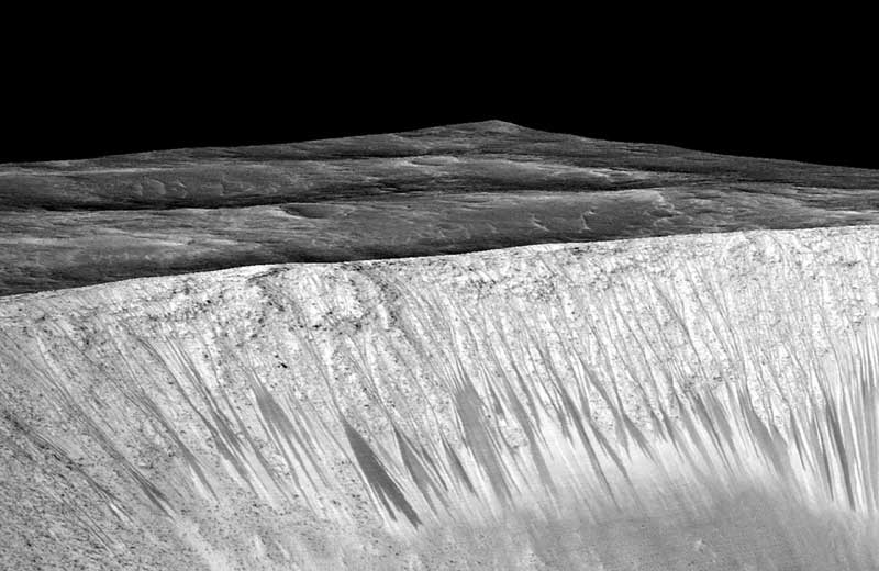 Water found on Mars, mars water, mars water nasa, nasa